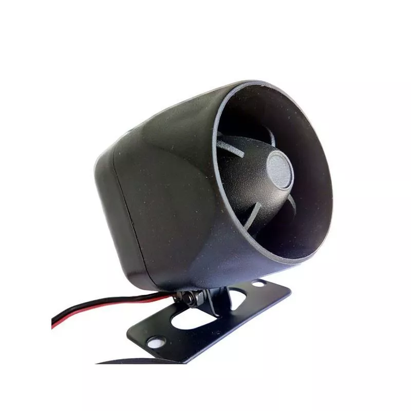 0300-007 Sirena De Alarma Para Carros 12v 30w