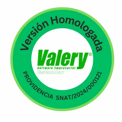 [0400-002] 0400-002 VALERY  STD HOMOLOGADO (Incluye Licencia, instalación (4 equipos Max) Entrenamiento y configuración) ......