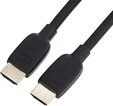 0900-018 Cable HDMI, 8K 60 Hz, 4K 120 Hz, conectores chapados, 3 pies (91.44 cm), color negro