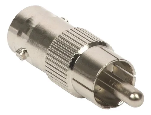 1300-002 Conector Bnc Hembra A Rca Macho Coaxial